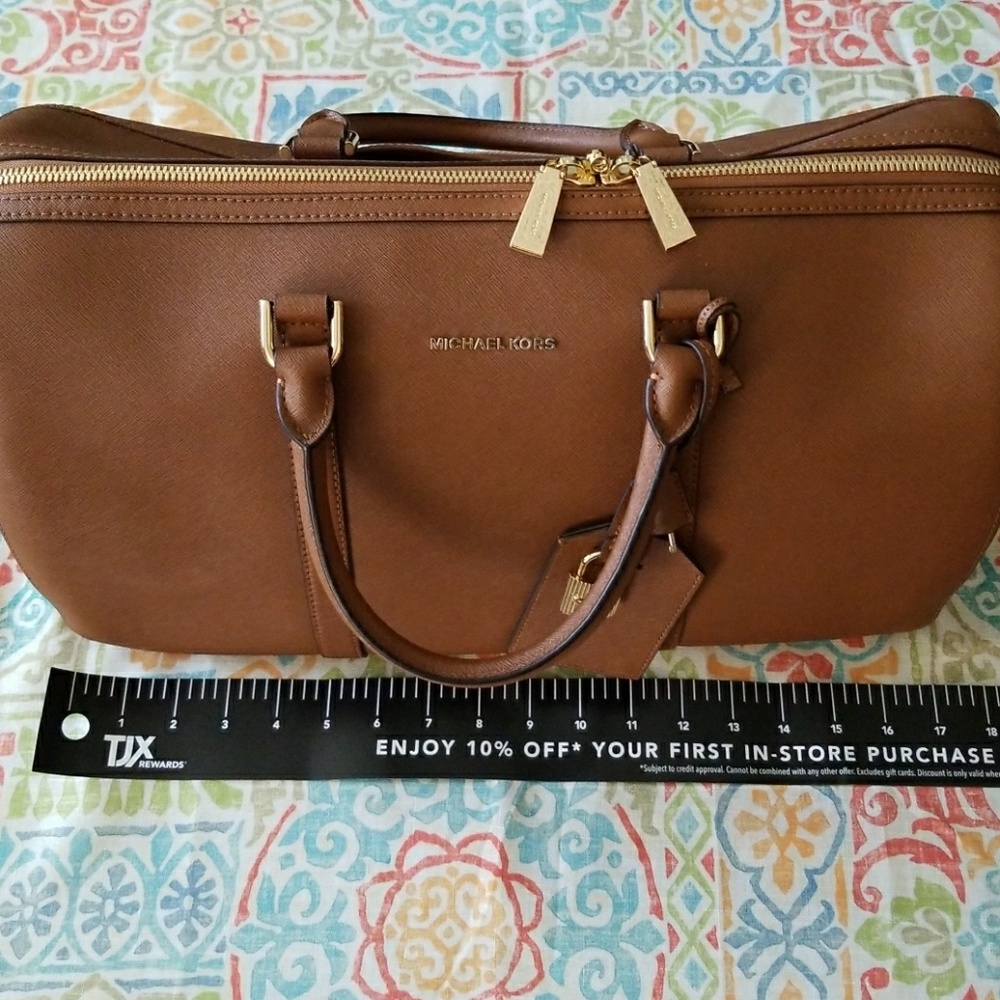 Michael Kors Brown Travel Bag - Picture 2 of 8